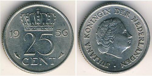 25 Cent Reino de los Países Bajos (1815 - )  