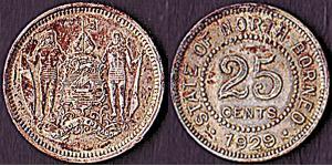 25 Cent 北婆羅洲  