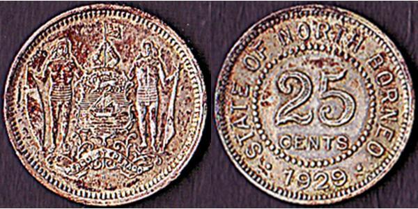 25 Cent 北婆羅洲  