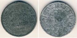 25 Цент Королівство Нідерланди (1815 - ) Цинк 