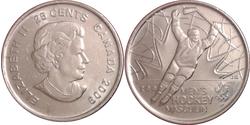 25 Cent 加拿大 镍 伊丽莎白二世 (1926-2022)