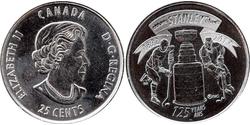 25 Cent 加拿大 镍 伊丽莎白二世 (1926-2022)