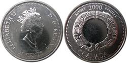 25 Cent 加拿大 镍 伊丽莎白二世 (1926-2022)