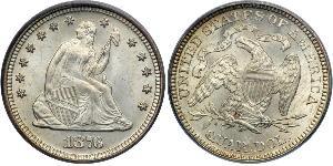 25 Cent / 1/4 Dollar États-Unis d