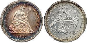 25 Cent / 1/4 Dollar États-Unis d