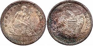 25 Cent / 1/4 Dollar États-Unis d