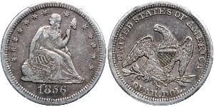 25 Cent / 1/4 Dollar États-Unis d