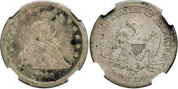 25 Cent / 1/4 Dollar États-Unis d