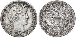 25 Cent / 1/4 Dollar USA (1776 - ) Copper/Silver 