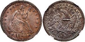 25 Cent / 1/4 Dollar USA (1776 - ) Copper/Silver 