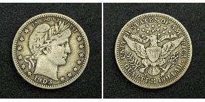 25 Cent / 1/4 Dollar USA (1776 - ) Copper/Silver 