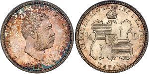 25 Cent / 1/4 Dollar Vereinigten Staaten von Amerika (1776 - ) Silber 