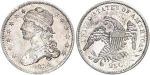 25 Cent / 1/4 Dollar Vereinigten Staaten von Amerika (1776 - ) Silber 