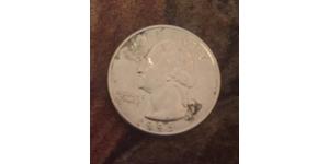 25 Cent / 1/4 Dollar Vereinigten Staaten von Amerika (1776 - ) Silber/Kupfer George Washington