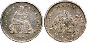 25 Cent / 1/4 Dollar Vereinigten Staaten von Amerika (1776 - ) Silber/Kupfer 