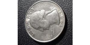 25 Cent / 1/4 Dollar Vereinigten Staaten von Amerika (1776 - ) Silber/Kupfer George Washington