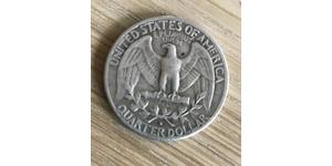 25 Cent / 1/4 Dollar Vereinigten Staaten von Amerika (1776 - ) Silber/Kupfer George Washington