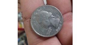 25 Cent / 1/4 Dollar Vereinigten Staaten von Amerika (1776 - ) Silber/Kupfer George Washington