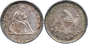 25 Cent / 1/4 Dollar Vereinigten Staaten von Amerika (1776 - ) Silber/Kupfer 