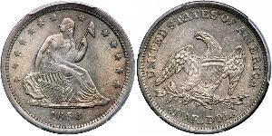 25 Cent / 1/4 Dollar Vereinigten Staaten von Amerika (1776 - ) Silber/Kupfer 