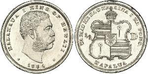 25 Cent / 1/4 Dollar USA (1776 - ) Silver 