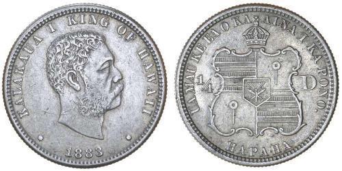 25 Cent / 1/4 Dollar USA (1776 - ) Silver 