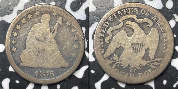 25 Cent / 1/4 Dollar USA (1776 - ) Silver 