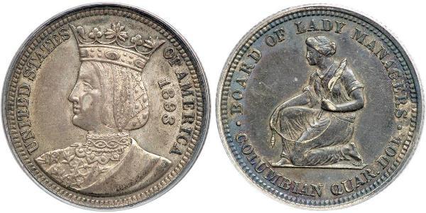 25 Cent / 1/4 Dollar 美利堅合眾國 (1776 - )  