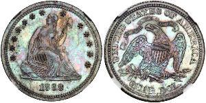 25 Cent / 1/4 Dollar 美利堅合眾國 (1776 - ) 銀 