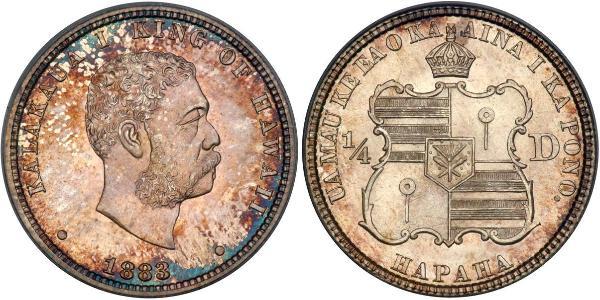 25 Cent / 1/4 Dollar 美利堅合眾國 (1776 - ) 銀 
