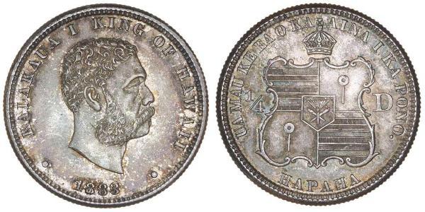 25 Cent / 1/4 Dollar 美利堅合眾國 (1776 - ) 銀 