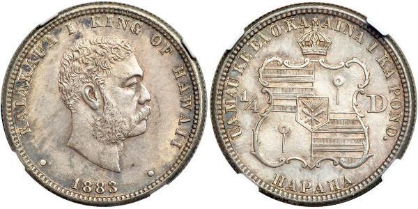 25 Cent / 1/4 Dollar 美利堅合眾國 (1776 - ) 銀 