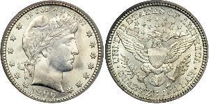 25 Cent / 1/4 Dollar 美利堅合眾國 (1776 - ) 銀/銅 