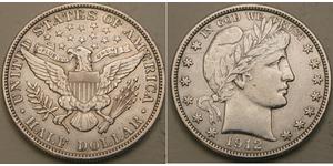 25 Cent / 1/4 Dollar 美利堅合眾國 (1776 - ) 銀/銅 