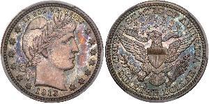 25 Cent / 1/4 Dollar 美利堅合眾國 (1776 - ) 銀/銅 