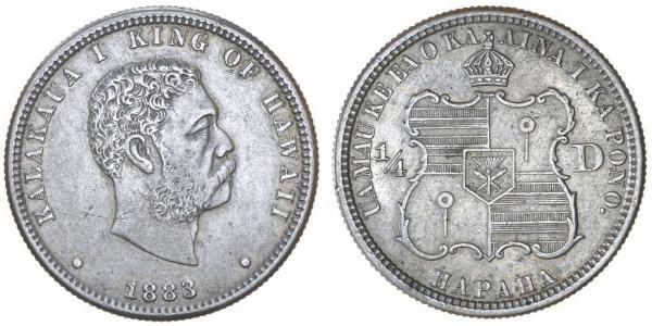 25 Cent / 1/4 Dólar Estados Unidos de América (1776 - ) Plata 