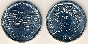 25 Centavo Brazil Steel 