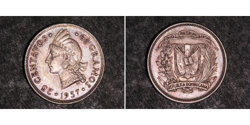 25 Centavo Dominican Republic  