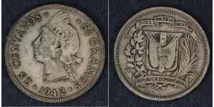 25 Centavo République dominicaine  