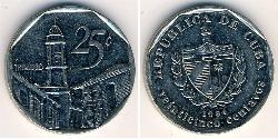 25 Centavo Cuba 镍/銅 