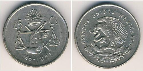 25 Centavo 墨西哥 銅/镍 