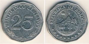 25 Centavo 玻利維亞 銅/镍 