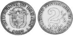 25 Centesimo Panama Cuivre/Nickel 