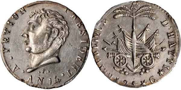 25 Centime Haïti Argent 
