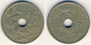 25 Centime Belgium Copper/Nickel 