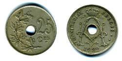 25 Centime Belgien Kupfer/Nickel 