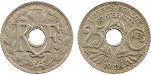 25 Centime Dritte Französische Republik (1870-1940)  Kupfer/Nickel 