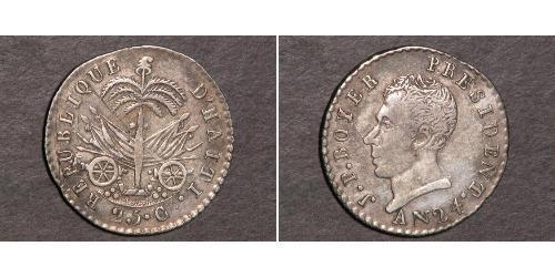25 Centime Haití Plata 