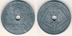 25 Centime 比利时 Zinc 
