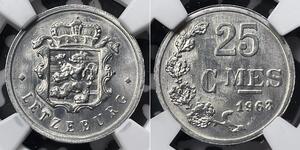 25 Centime Lussemburgo  